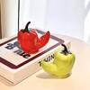 Ceramic Lantern Chili Toothpick Box Chili Thickened Chili Toothpick Case Dental Floss Storage Vegetable Shapes