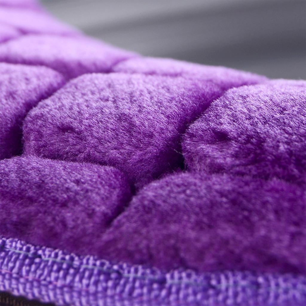 Toilet Seat Cover Pads, Washable Toilet Seat Cushion Mat Winter Soft Warm Plush Toilet Seat Lid Cover Pads