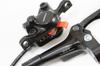 Lightweight SHIMANO High Performance Hydraulic Disc Brake Front and Rear Set BL-MT200 BR-MT200 Black... (no Rotor)