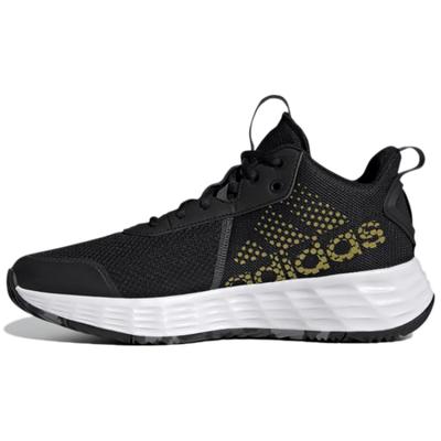 Own The Game 'Black Gold Metallic' Sneakers H00468