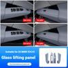 For BMW X3  G45 2025 4-piece of foreskin glass lift panelswindow button frames decorative stickers and interior accessories