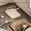 Lux Home Kitchen Pot Lid & Cutting Board Draining Rack