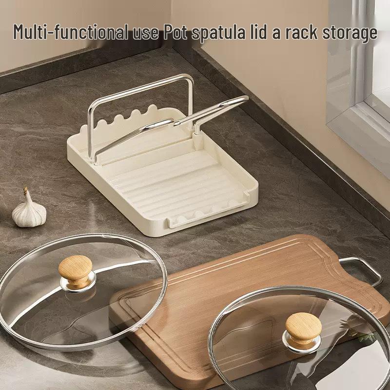 Lux Home Kitchen Pot Lid & Cutting Board Draining Rack