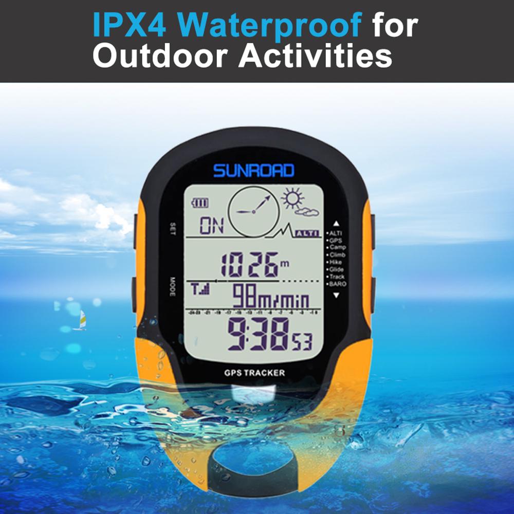 Multifunction LCD Digital Altimeter Barometer Compass Thermometer Hygrometer Weather Forecast LED To