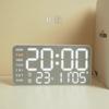 ABS Digital LED Clocks Wall-mounted Alarm Clocks New Electronic Wall Clock  Bedroom