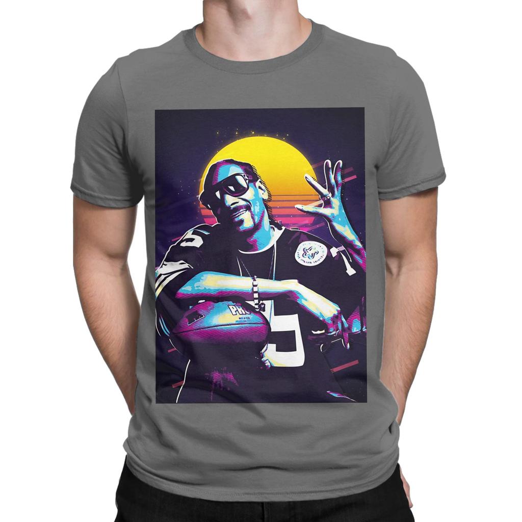 Snoop Dogg Retro Kunst Neuheit 100% Baumwolle T-Shirt snoop dogg Oberteile T-Shirts Für Unisex