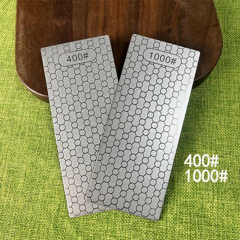 Diamond Sharpening Stone Knife sharpener 151*63mm Ultra-thin Honeycomb Surface Knife Whetstone Kitchen Grinding Tool