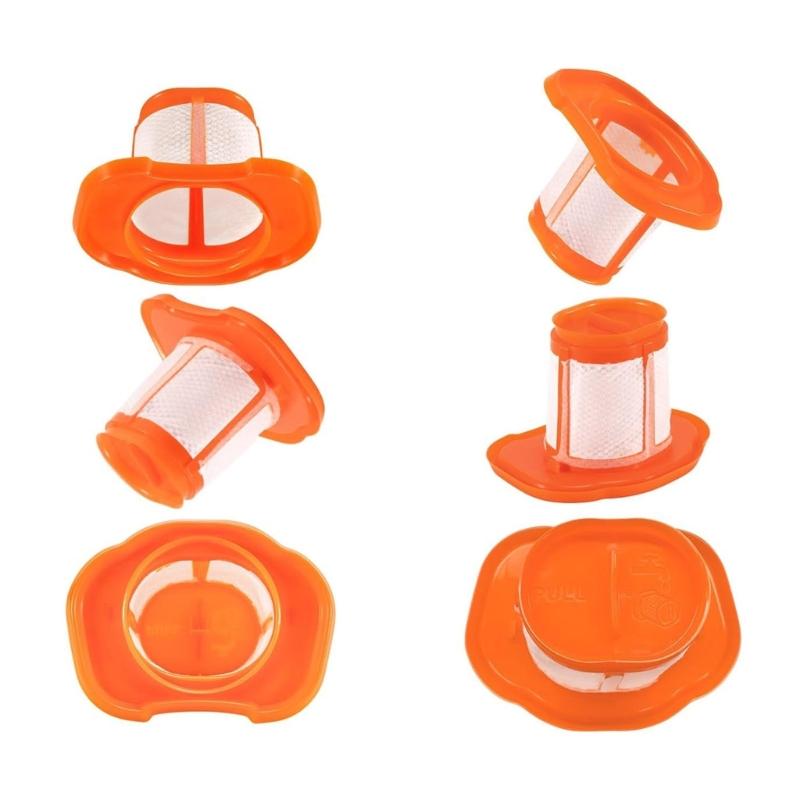 6Pieces Multifunctional Plastic Filter Set Wet Dry Vacuum Filter Repair Part Suitable for Home Everyday Cleaning Use