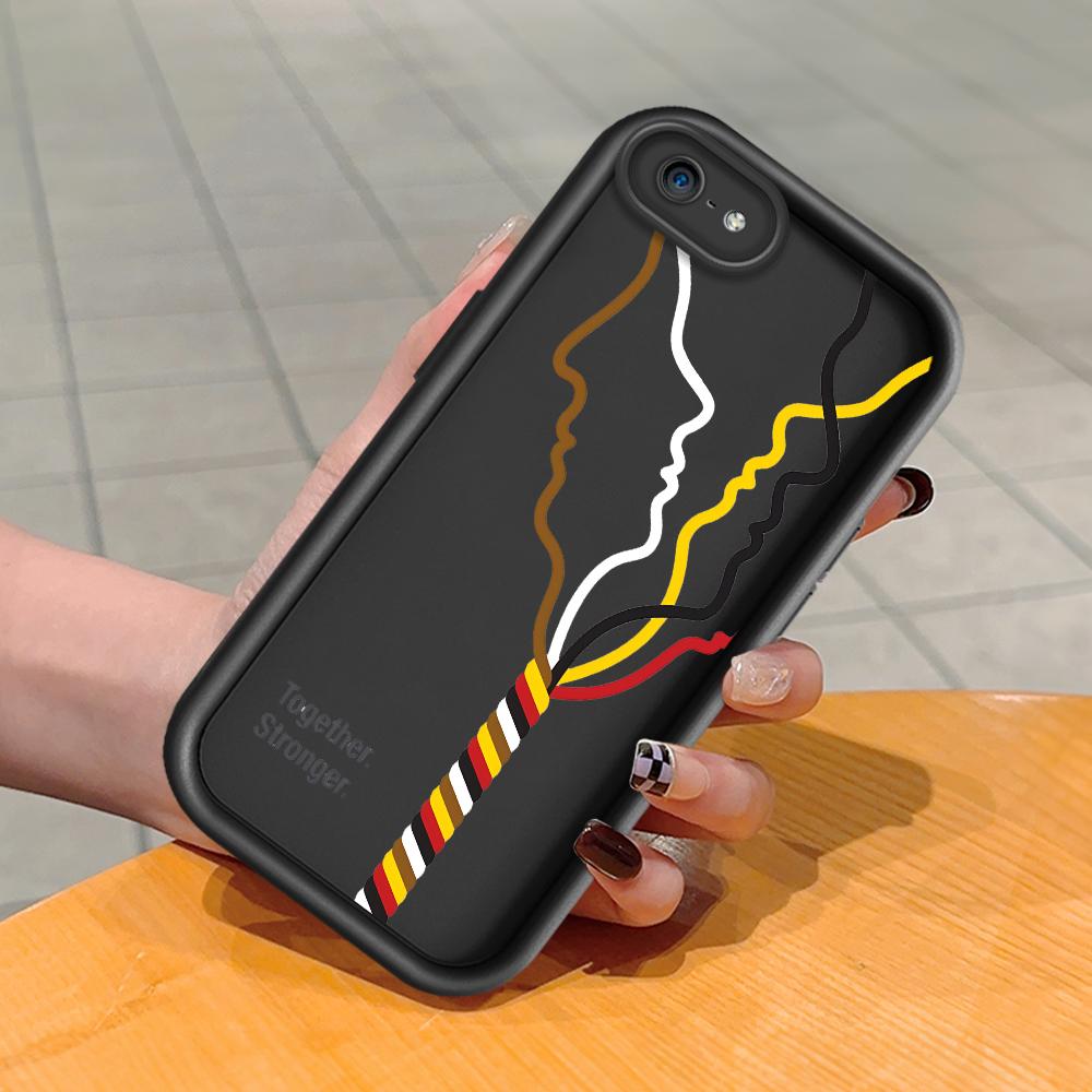 

Мягкий силиконовый квадратный чехол с рисунком лестницы для телефона, полное покрытие камеры, противоударный защитный резиновый чехол для iPhone Infinix Tecno OnePlus Infinix Smart 6 Plus чёрный