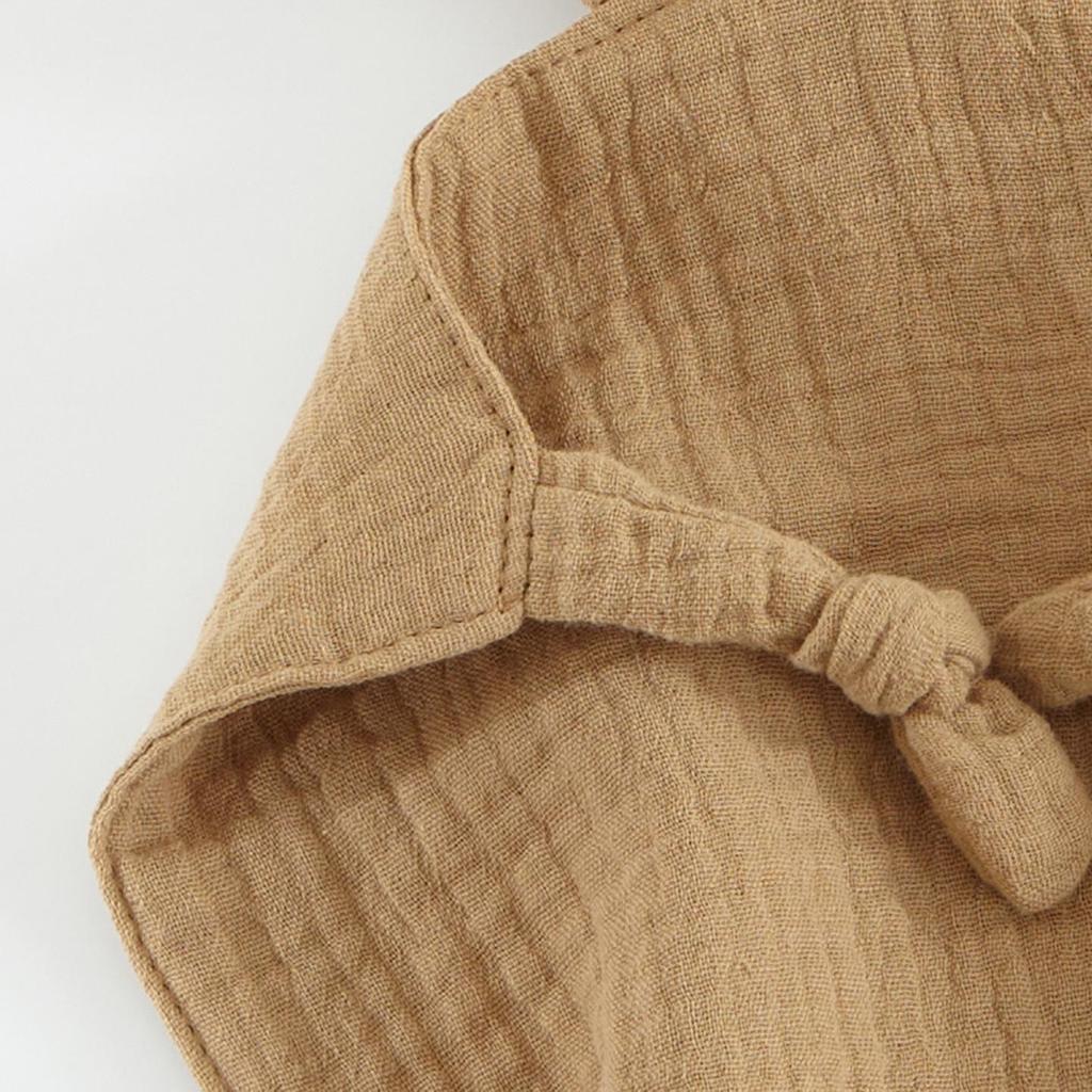 Baby Pure Cotton Comfort Blanket & Doll - Little Rabbit Crinkle Toy