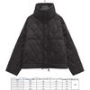 Giacca Trapuntata in Cotone da Donna Inverno 2024 - Moda Street Style, Cappotto a Maniche Lunghe
