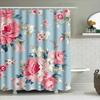 Watercolor Feather Shower Curtain Multicolor Home Decor Bathroom Accessories for Kids Bathrooms.