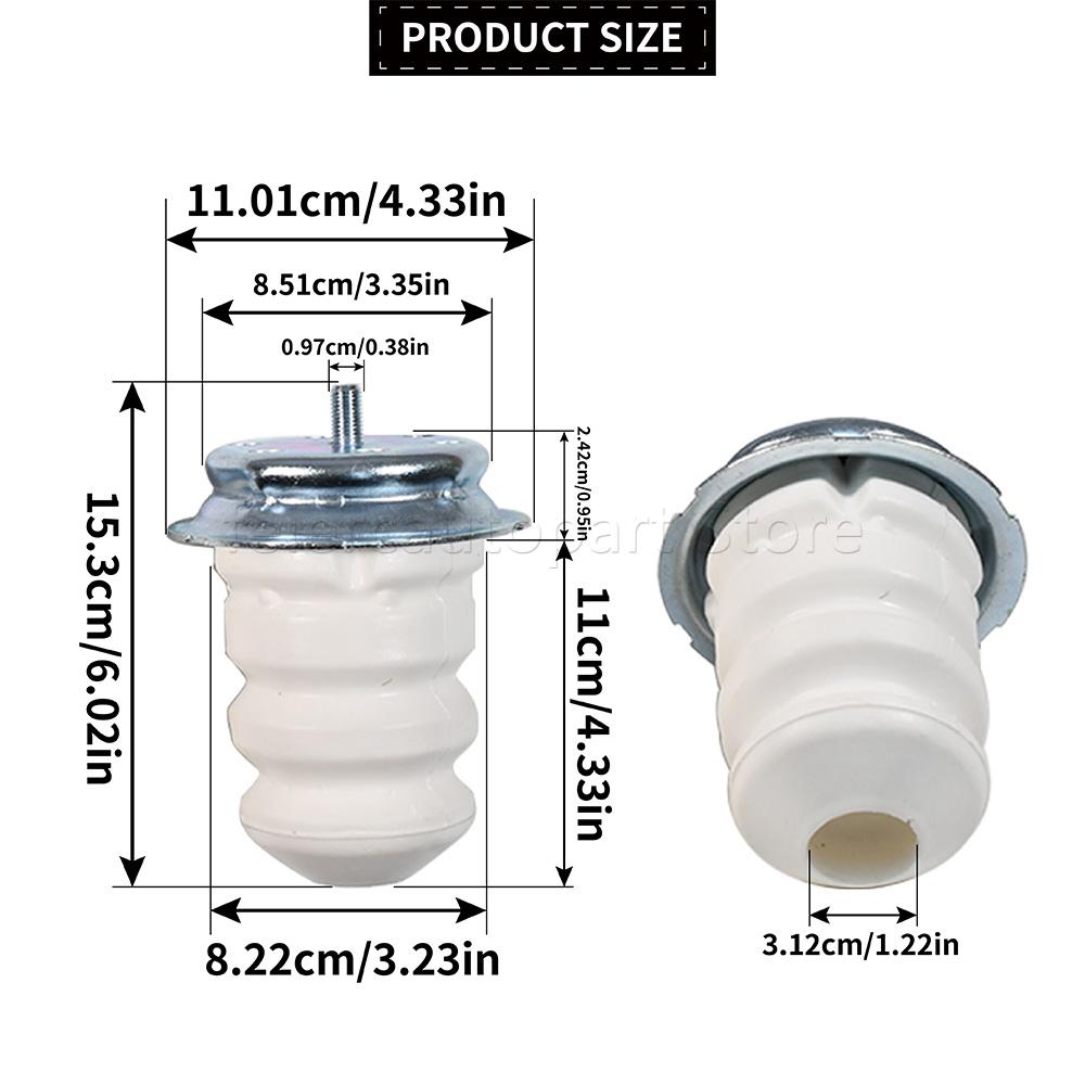 For Citroen jumper Relay Fiat Ducato 250 290 Peugeot Boxer Rear Rubber Spring Suspension Stop Bump Absorber 1351266080 5166.88