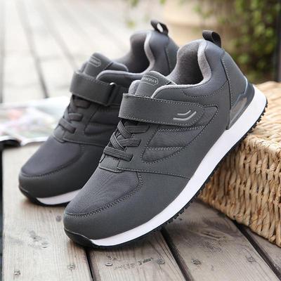 Chaussures, Chaussures de sport neuves pour hommes et femmes Velcro Chaussures pour personnes âgées Chaussures pour mères Chaussures de marche pour couples d'âge moyen et âgés