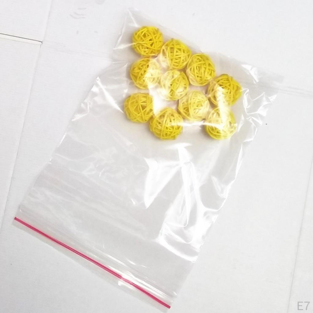 of 10 Pieces Large Wicker Rattan Balls - Decorative for Bowls, Vase Filler, Coffee Table