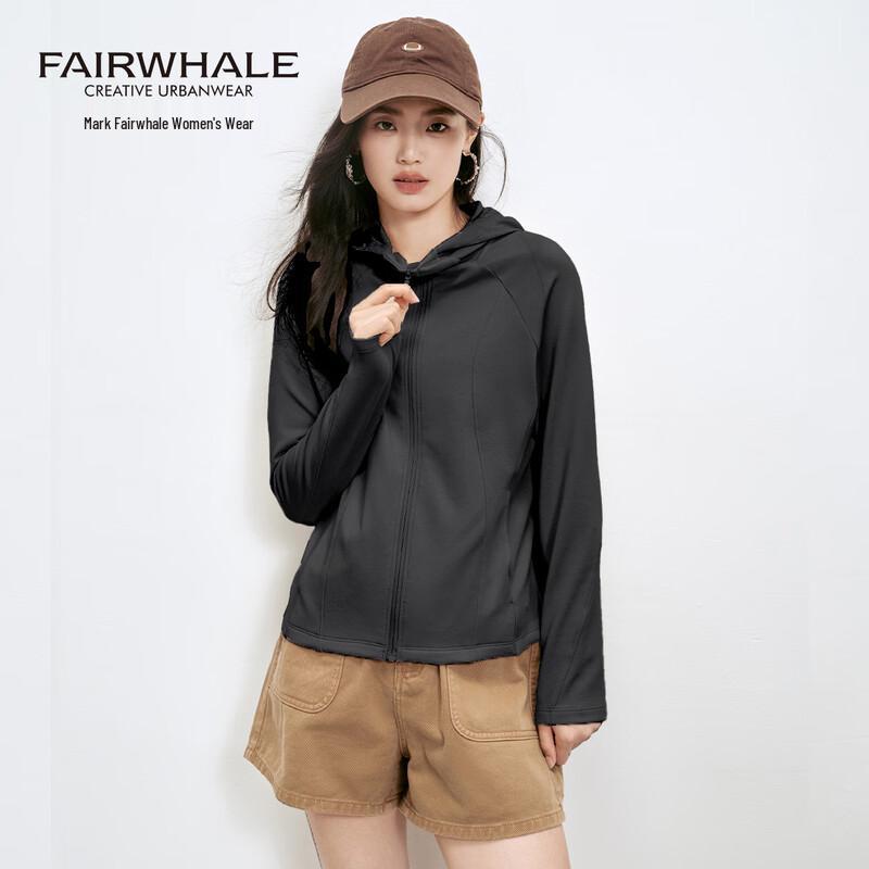 

Mark Fairwhale Women s Hooded Zipper Cardigan Jacket M
