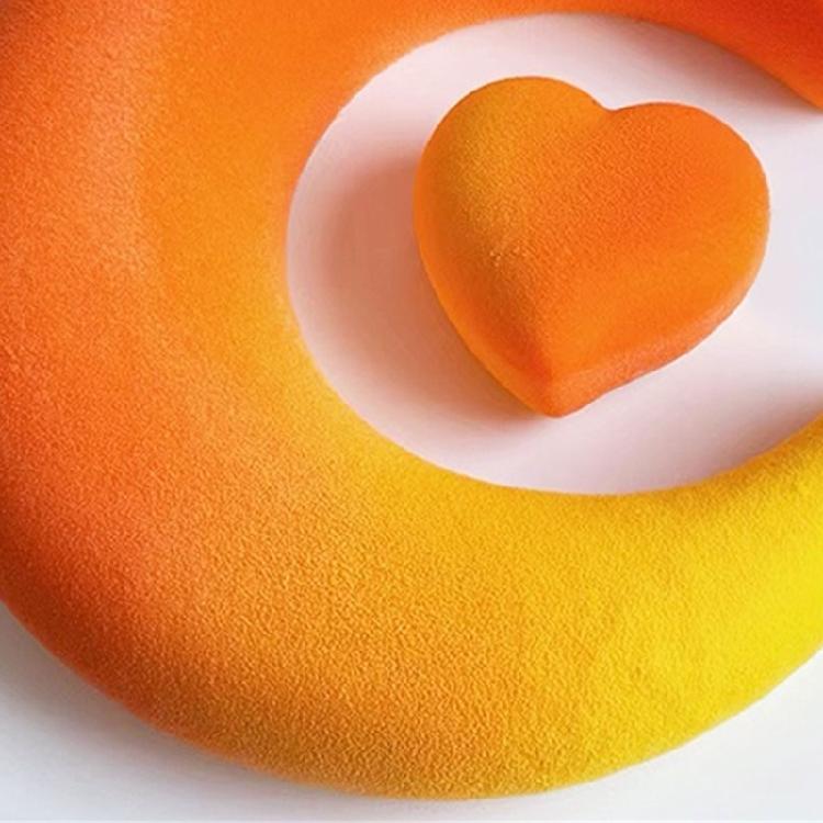 Efficient Silicone Pastries Making Mould Stamp Functional Cake Baking Embosser Moon Shape Silicone Mold