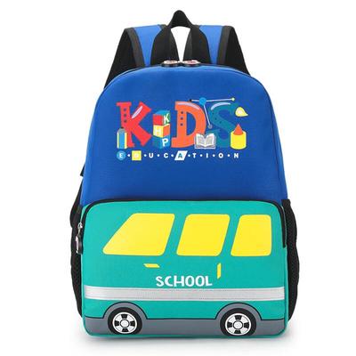 Mochila Infantil Desenho Animado de Carro