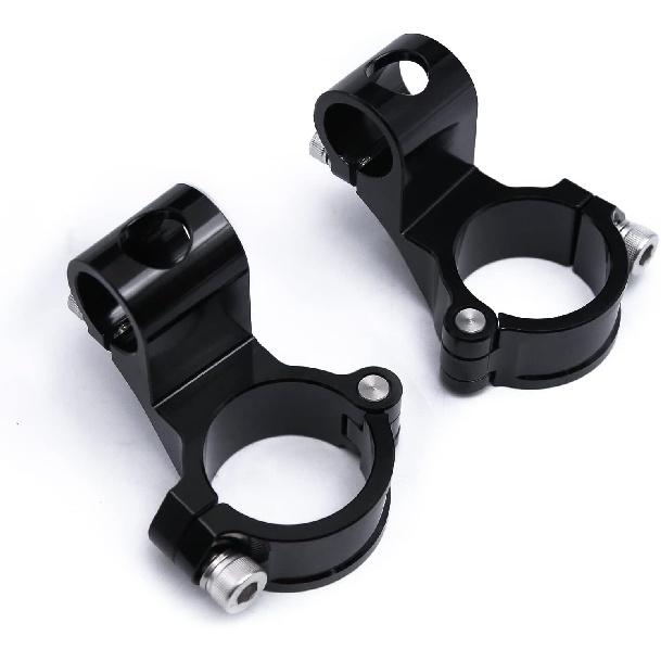 43mm Clip On Handlebar Clamp Mount Kit Handle Bar for M3 Cyclone,CBR600F4 F4i YZF R6 1999-2004,R6S 2006-2009,CBR1100XX Super Blackbird 97-03, NINE T