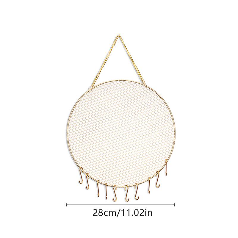 Multifunction Earring Wall Holder Bracelet Display Storage Rack Wall Mounted Earring Stud Holder Decor