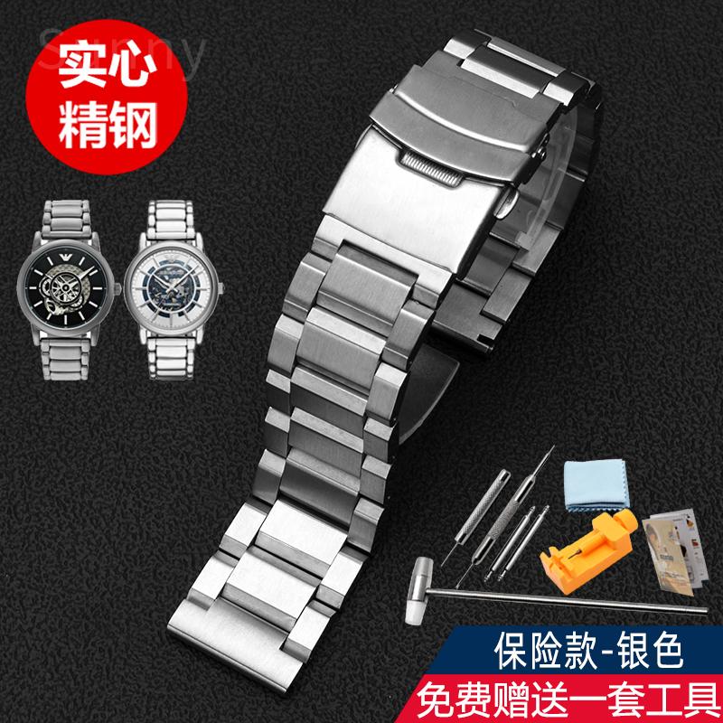 Edelstahlarmband für Citizen Eco-Drive Bm8475/7405 für Orange Tissot Speed Chi Schwarz 22mm 23mm Uhrenband