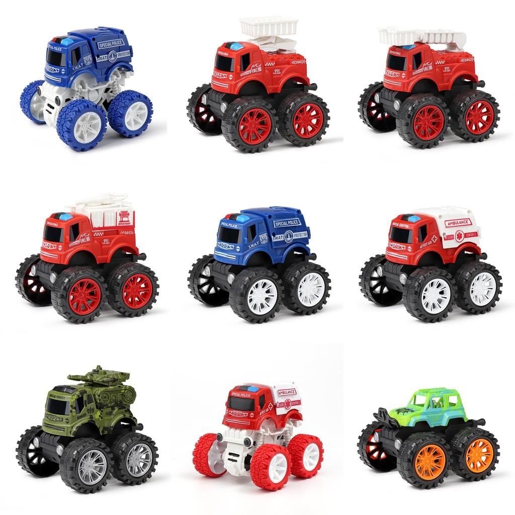 Off Road Vehicle Excavator Crane Dump Truck Fire Truck Children Toys Car For Kids Construction And Rescue Play