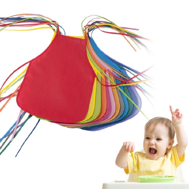 12 Pièces Tabliers pour Tout-Petits Tabliers d'Artisanat pour Enfants avec Poche pour Cuisine Salle de Classe Tabliers en Tissu Doux