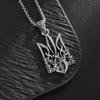 Neptune Trident Hip-hop Fashion Domineering High-end Versatile Jewelry Pendant Necklace