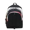 Shark Luminous Funny Backpack: Trendy, Versatile, Large-Capacity School and Travel Bag