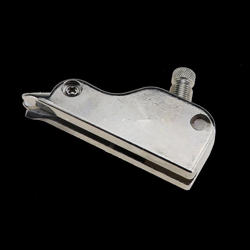 

Сделай сам Ручная работа Кожа Кожаные инструменты, Нержавеющая сталь V-образный канавкорез, Регулируемый по глубине канавкорез Канавкорез серебряный