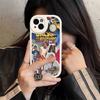 Movie B-Back To The F-Future For IPhone 16 15 14 13 12 11 Pro Max Plus Shockproof Leather Soft Phone Cover