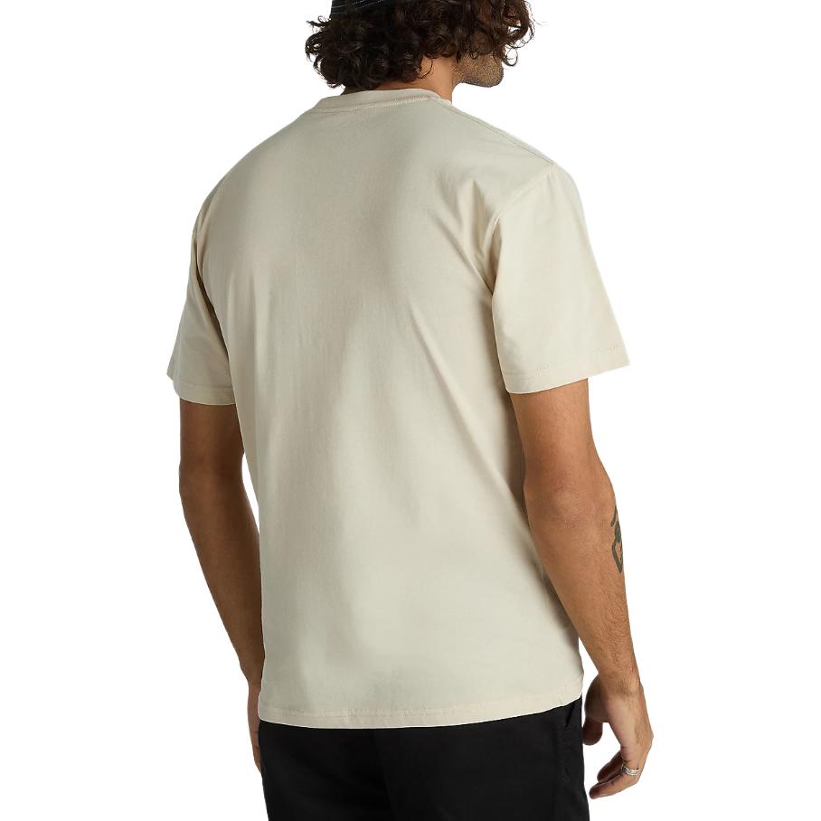 Vans Plain Round Neck Pullover Short Sleeve T-Shirt Men tops Light-Brown VN0A3CZEZO2