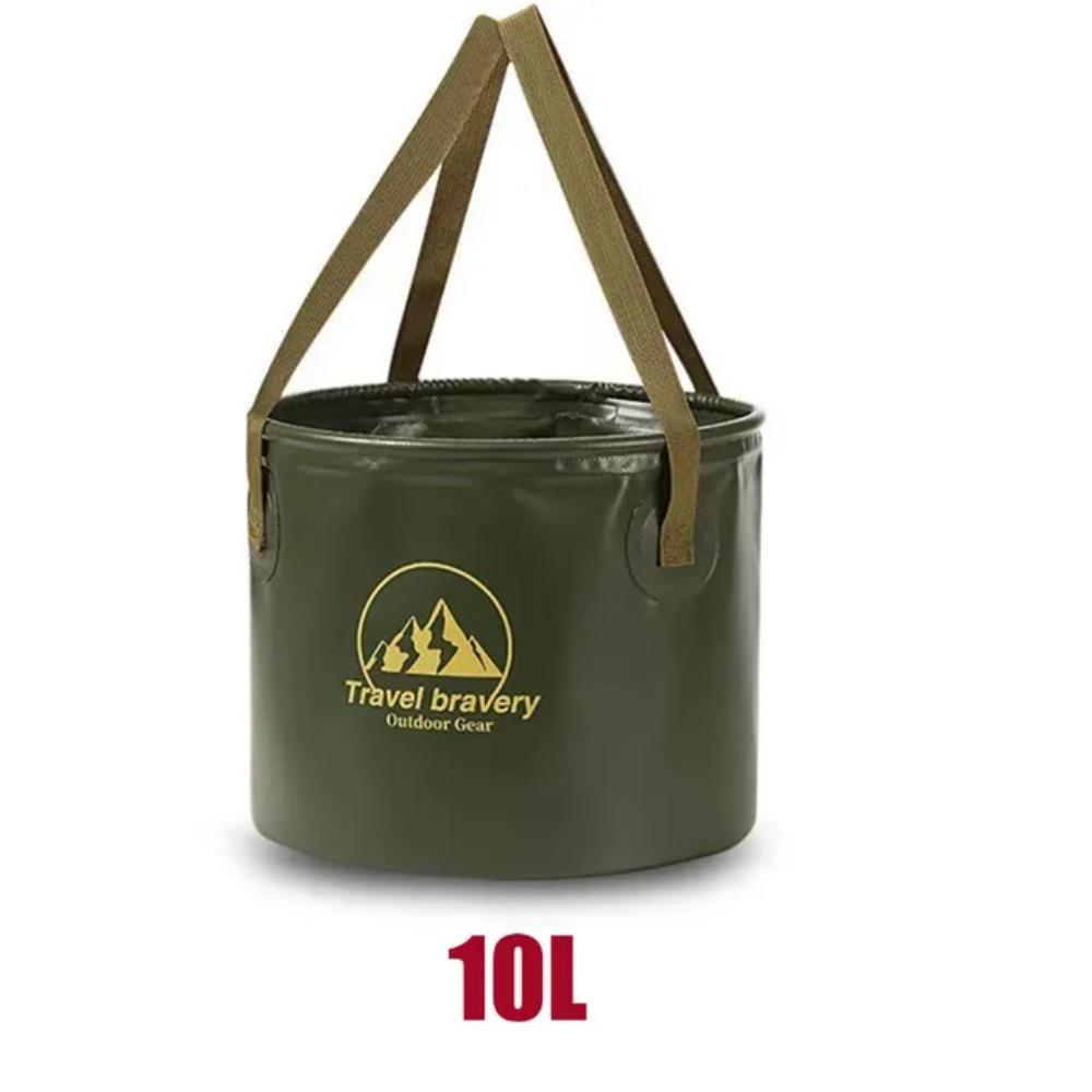 

Outdoor Portable Folding Bucket, Picnic, Fishing Bucket, Camping, Water-filled Vegetables And Fruits 10L/20L