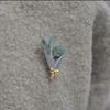 DIY Clothing Bouquet Clips Mini Artful Flower Vase Brooch Fashion Bouquet Clips  Wedding Party