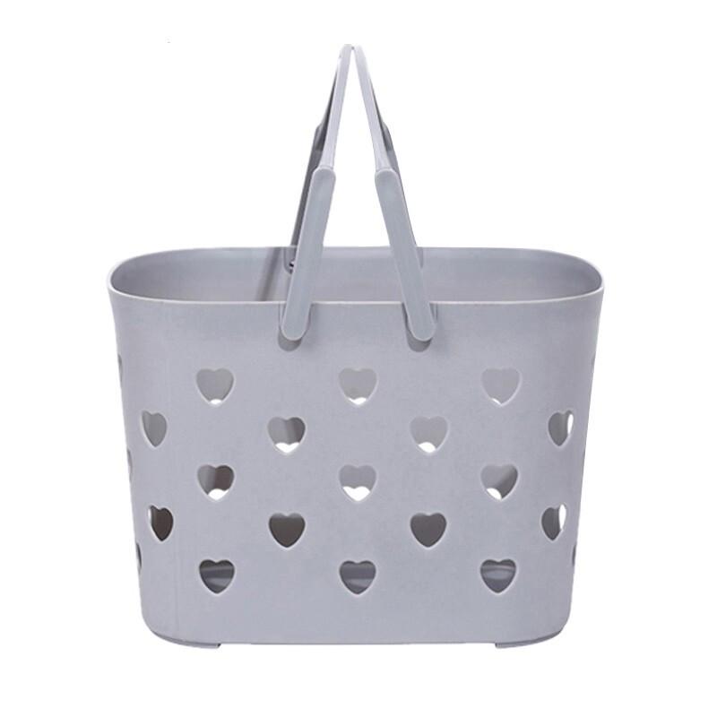 Portable Heart Design Shower Caddy