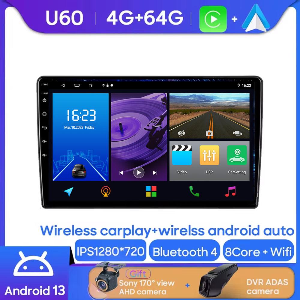 Android Multimedia For Ford Transit 350 2020 - 2021 Car Stereo CPU Radio QLED Player Navigation Carplay Auto HDR  Cam Dash WIFI