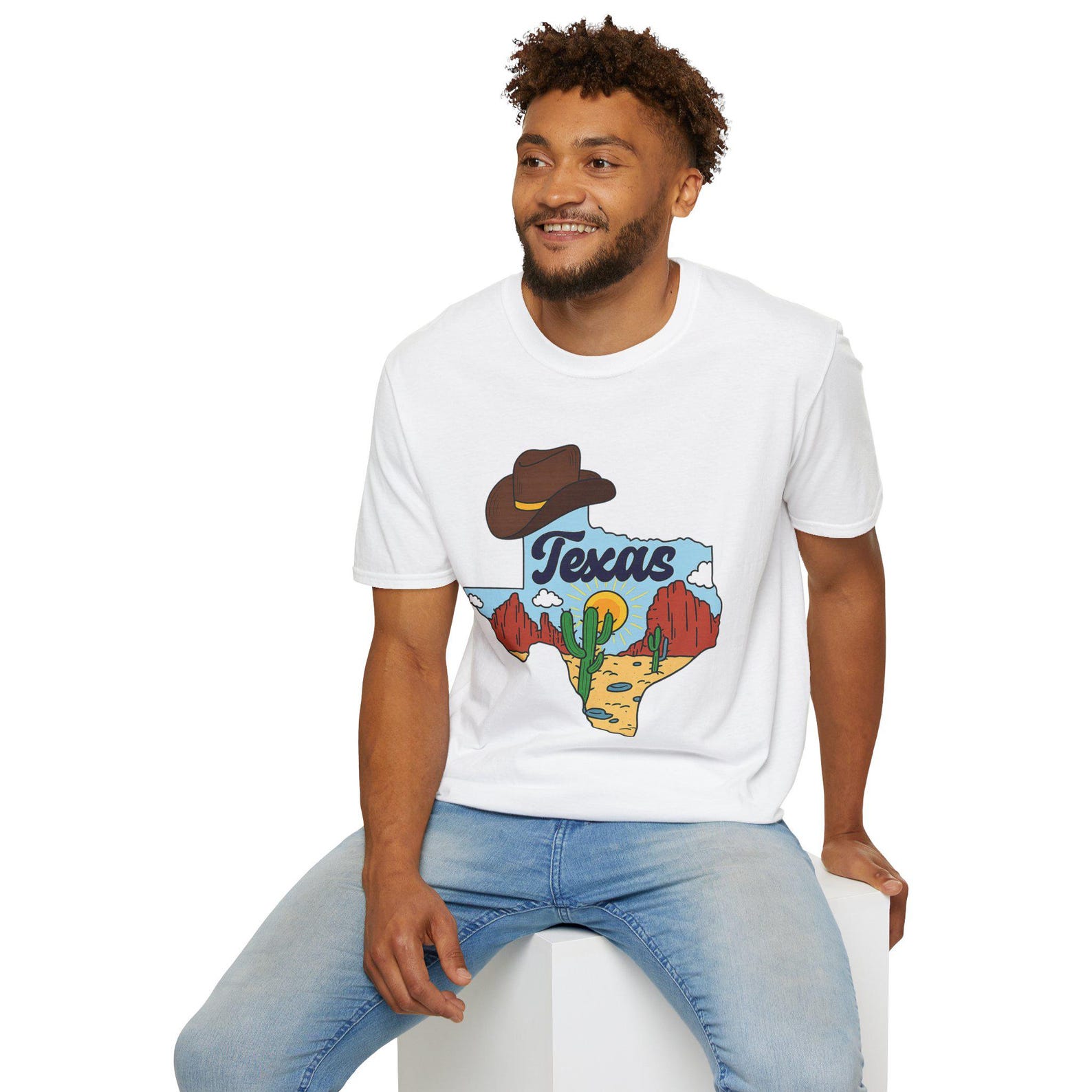 Texas Representation Map T-Shirt | USA Map Love for the USA Gift for a Texas enthusiast L