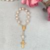 Acrylic Finger Rosaries Baptism Rosary Favor for Communion Baptism Wedding Party