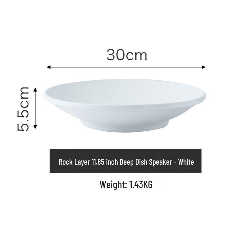

Ru Han Ceramic Matte Dinner Plate