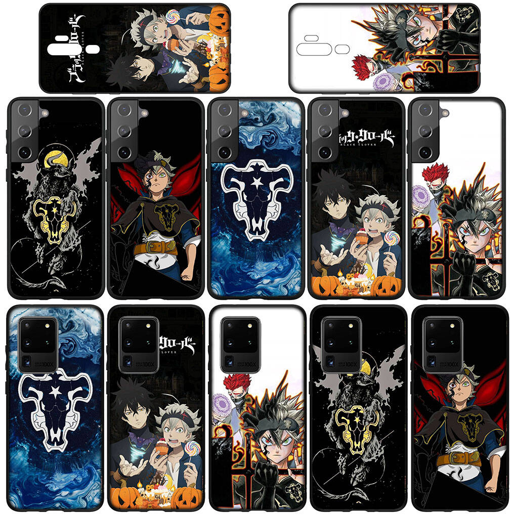 for Motorola Moto Edge 60 50 G54 G86 Samsung Galaxy S25 iPhone 17 16 15 Xiaomi Redmi Note 14 13 Pro Max Phone Case Wallpaper Asta Black Clover Cover