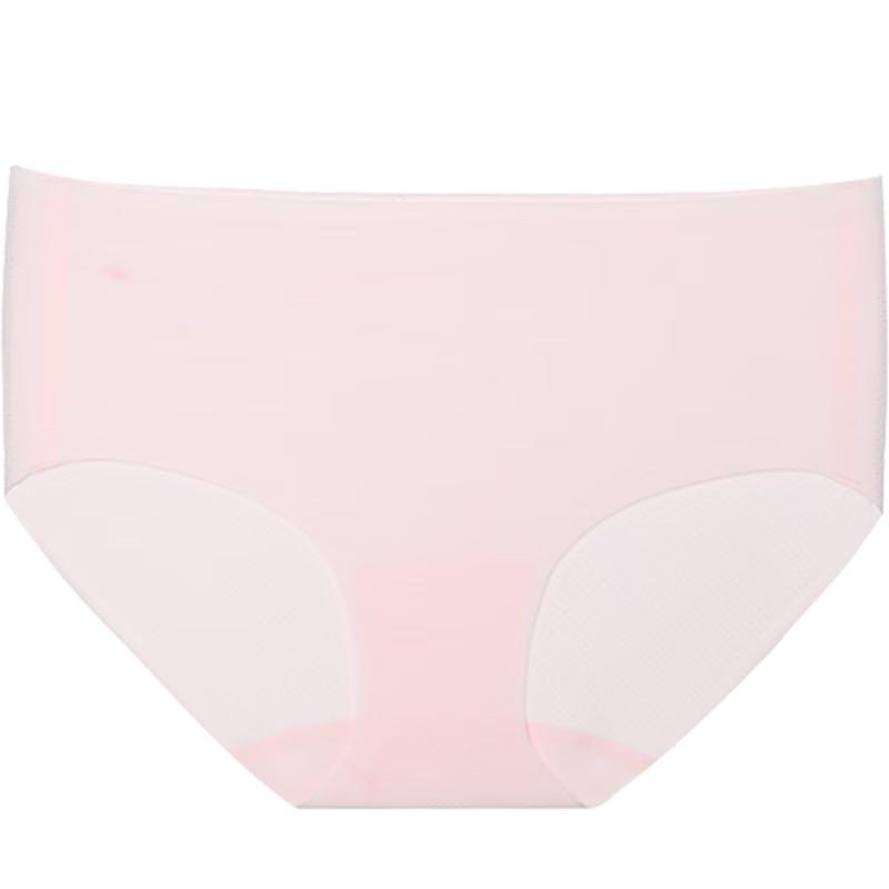 Aimer Women's Seamless Antibacterial Mid-Rise Boy Shorts AM233941