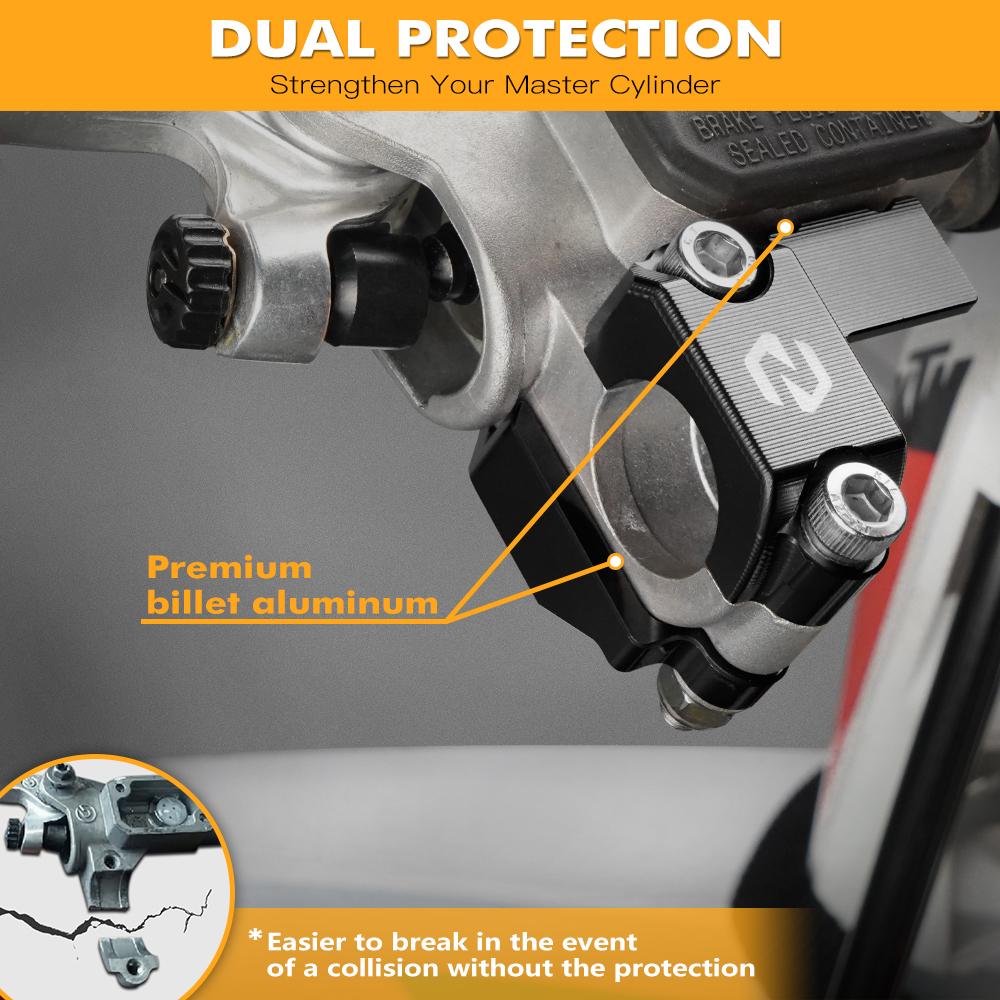 NICECNC For Sherco SE-R 250 300 SE-F 250 350 450 2014-2023 SER125 SEF500 2019-2023 Motorcycle Master Cylinder Protector Guard
