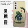 Cute Mouse Axolotl Frog Wizard Phone Case For Samsung Galaxy S25 Edge S24 S23 FE S21 S20 S10 Plus S22 S26 Ultra Cover Clear Case