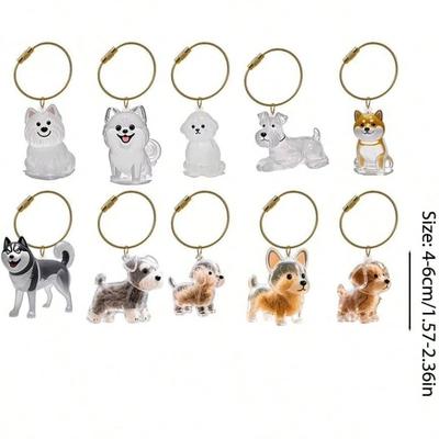 Creative Cute Pet Hair Storage Capsule Transparent Charm Resin Pet Hair Storage Capsule for Pet Lovers DIY Pet Memorial Pendant