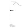 45W Beauty Lamp with Phone Clip 3200K‑5600K     350 degrees  Rotation Half Moon Eyelash LED Floor Light for Skincare