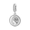 New 925 Silver Crown Charms Pendant For Women Fit Bracelet DIY Birthday Party Jewelry Gifts
