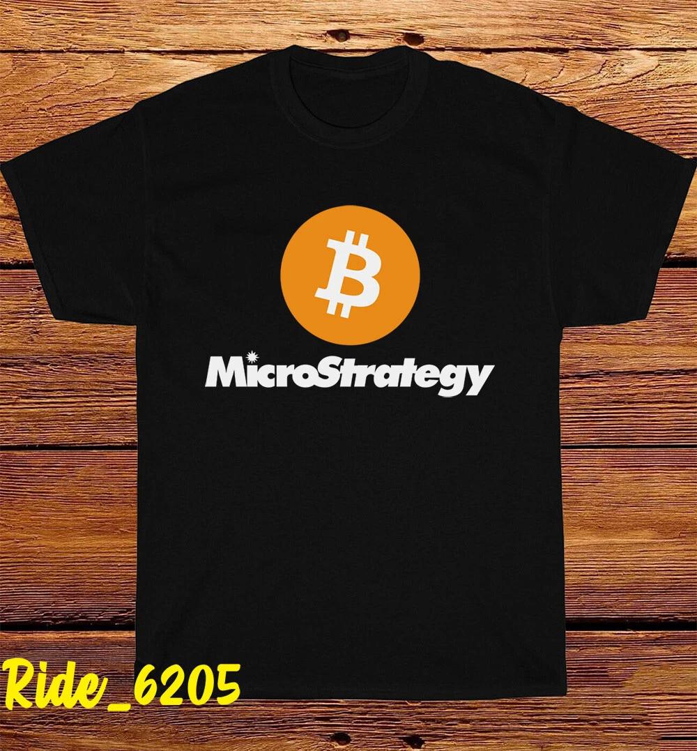 Men s and Women s T-shirts MicroStrategy Bitcoin XXL