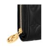 Louis Vuitton Lou Wallet Black Monogram-Embossed Lambskin Women Wallets M81599