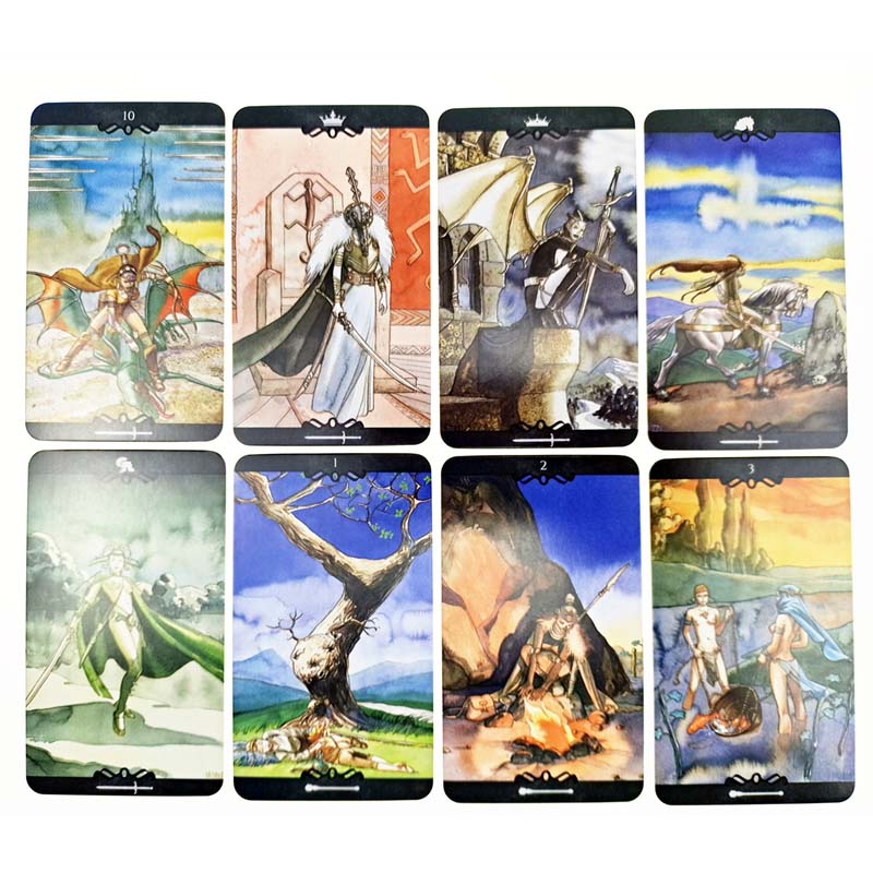 10.3*6cm Tarot of The Dream Enchantress Oracle Card 78 Pcs Tarot Cards