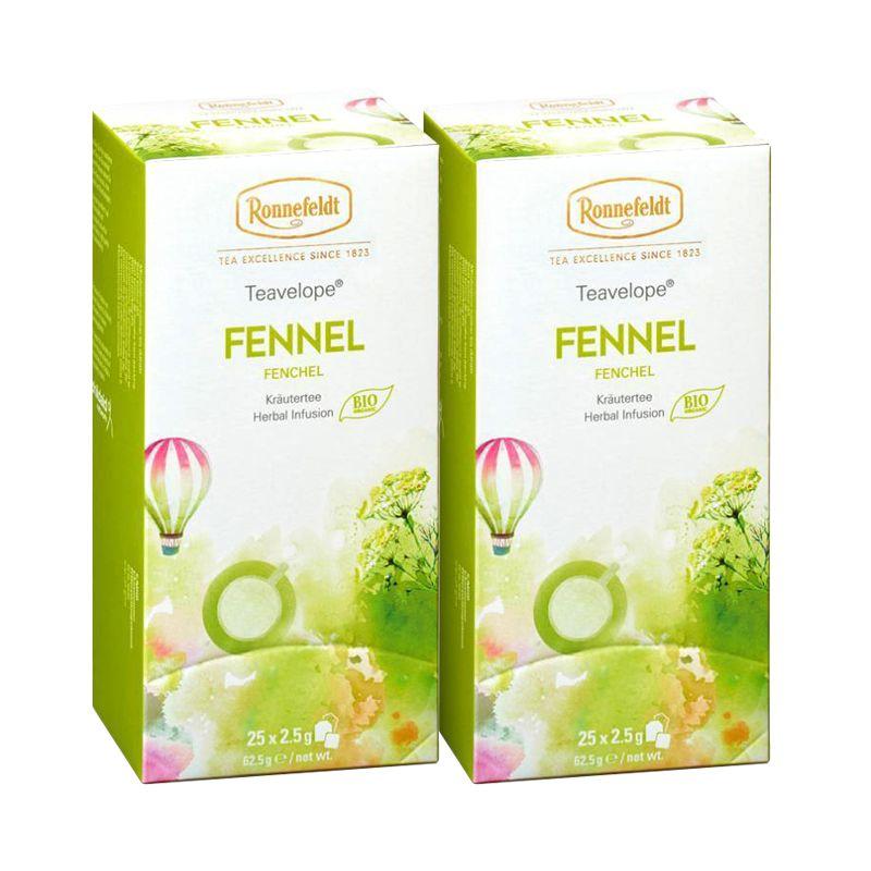 

Ronnefeldt Fennel Tea 25 Tea Bags x 2 Packs